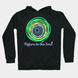 Return to the Soul,fluorescent color,arrow Hoodie